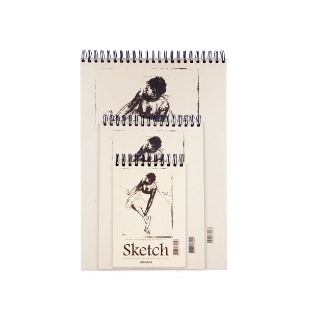 Skitseblok A4 110g 70 ark