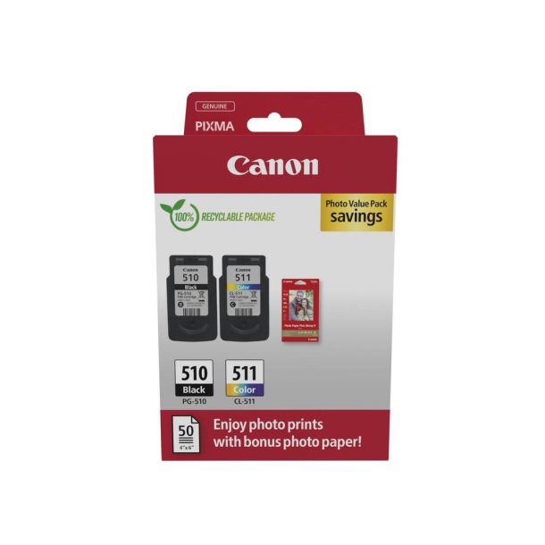 PG-510/CL-511 Photo Value Pack