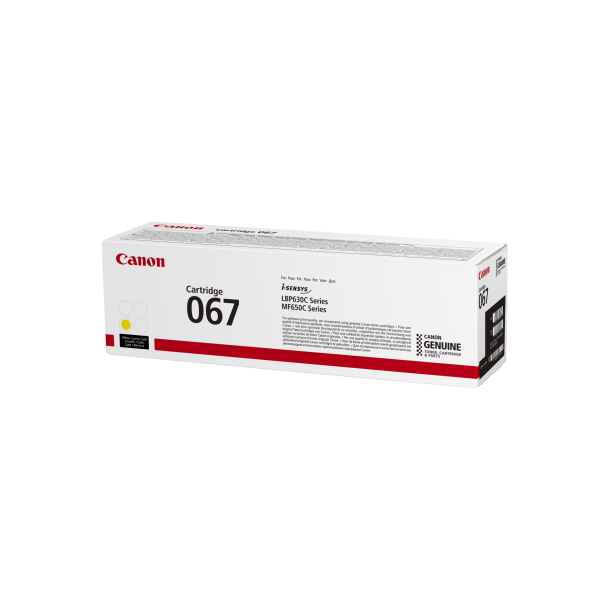 Toner Cartridge 067 Yellow 1.25k