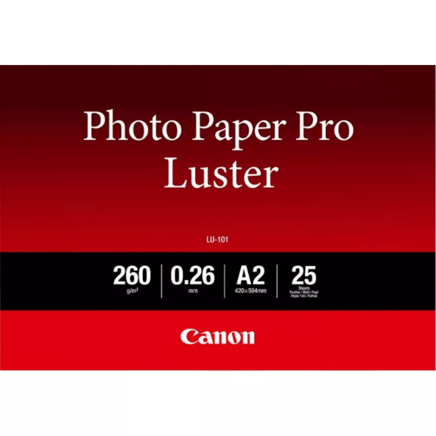 A2 Photo Paper Pro Luster 260g (20)