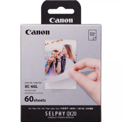 Canon XC-60L Ink/Paper Set, 54x85 mm, 60 Prints