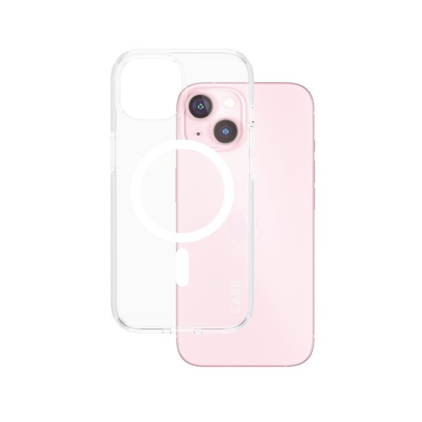 CARE iPhone 15 Flagship Case Transparent Urban W MagSafe