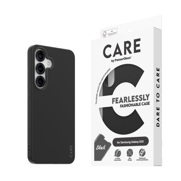 CARE Fashionable Case Black Galaxy S25