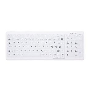 CHERRY Wireless Hygiene Compact Keyb. NumPad USB, white