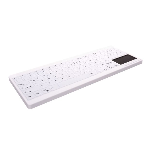CHERRY Hygiene Compact Touchpad Keyboard NumPad Sealed W