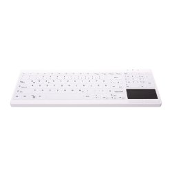 CHERRY Hygiene Compact Touchpad Keyboard NumPad Sealed W