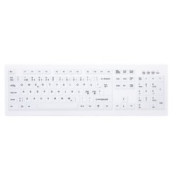 CHERRY Wireless Hygiene Desktop Keyboard Sealed Watertig