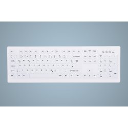 CHERRY Hygiene Desktop Keyboard Sealed USB, White