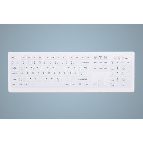 CHERRY Hygiene Desktop Keyboard Sealed USB, White