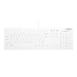 CHERRY Flat Profile Hygiene Desktop Keyboard Sealed USB,