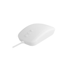 CHERRY Hygiene Mouse 3 Buttons Scroll Watertight USB, Wh