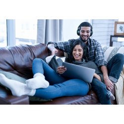 Zen Hybrid Pro Classic Wireless OverEar Headphones ANC,Black