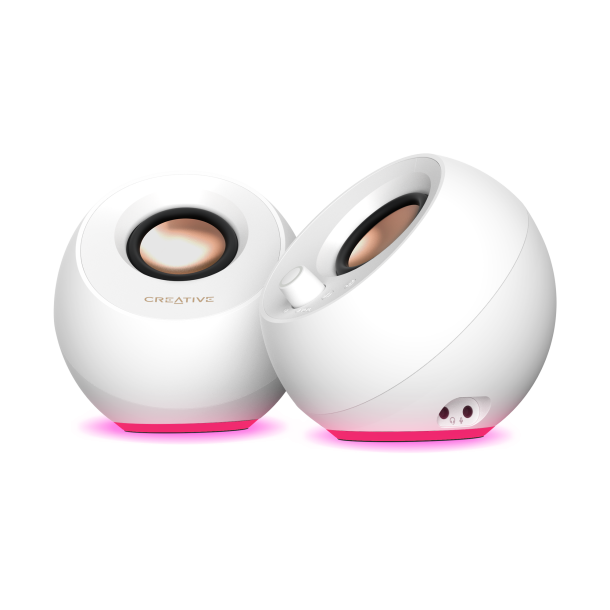 Creative Pebble Pro, White