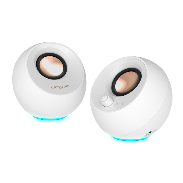 Creative Pebble Pro, White