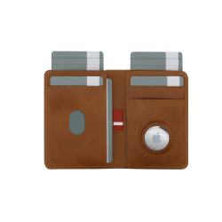 Billund Airtag Slim wallet, Tan