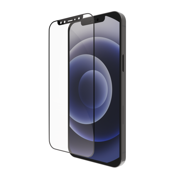 Bulk eco-shield - iPhone 12, Black edge