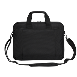 14'' Briefcase Santa Monica - Recycled, Black