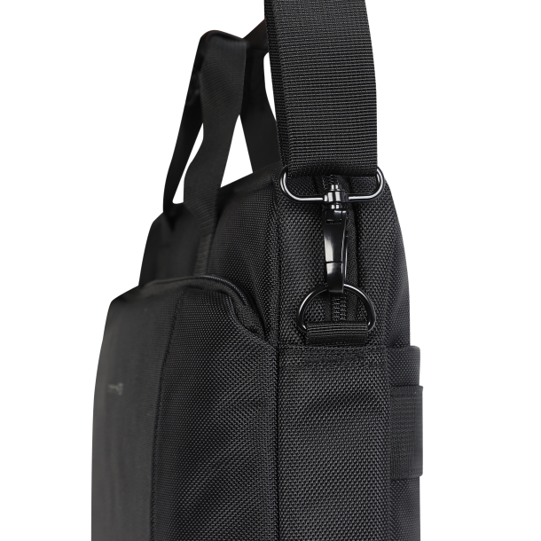 14'' Briefcase Santa Monica - Recycled, Black