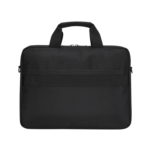 16'' Briefcase Santa Monica - Recycled, Black