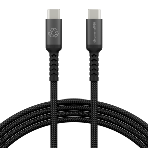 DBRAMANTE re-charge IT Cable BRD 2m USB-C/USB-C 100W Black