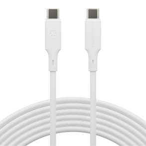 DBRAMANTE re-charge IT Cable 3m USB-C/USB-C 100W - White
