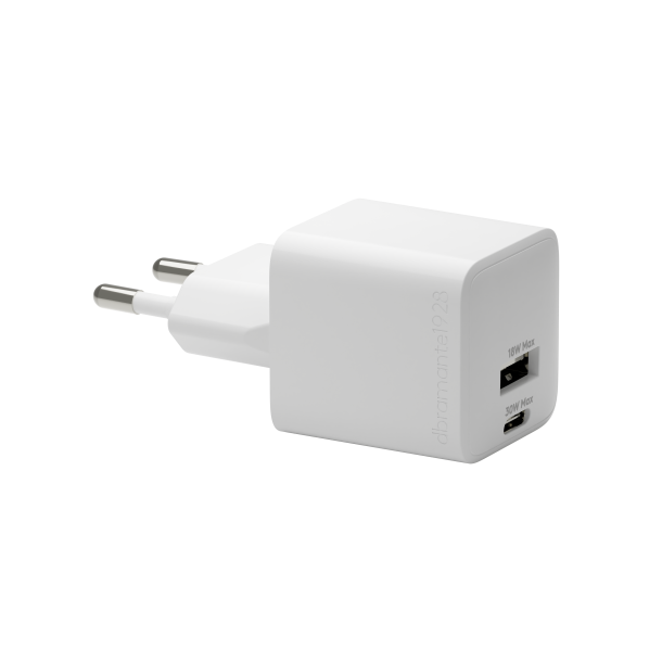 Re-charge - Bulk - Wall Charger GaN - USB-C+USB-A 30W+18W EU