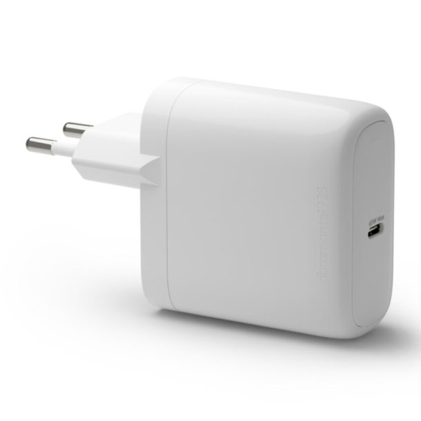 Re-charge - Wall Charger GaN - USB-C 65W EU, White