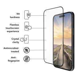 eco-shield - iPhone 17 - Black Edge