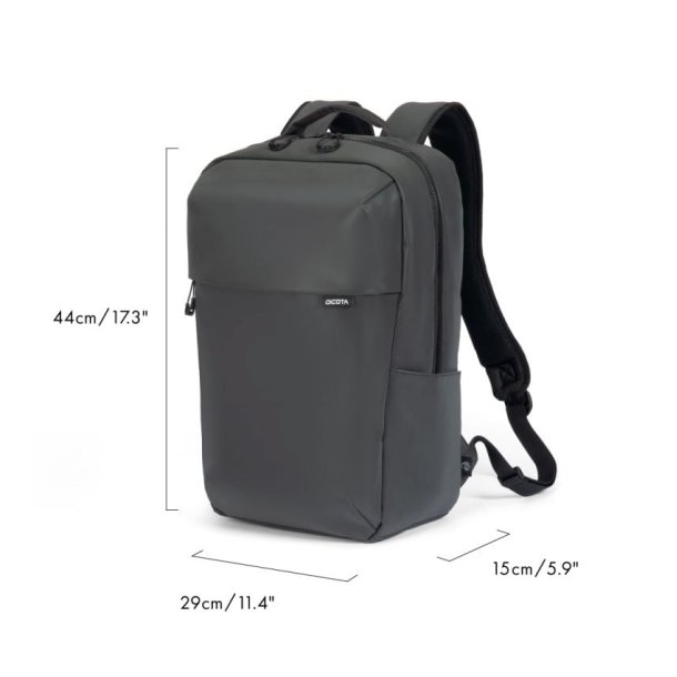 Backpack COMMUTER 13-16'' REFLECTIVE, black