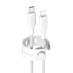 EMPOWER Racing 60W USB-C to Lightning Cable 1.2M SilverWhite
