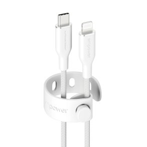 EMPOWER Racing 60W USB-C to Lightning Cable 1.2M SilverWhite