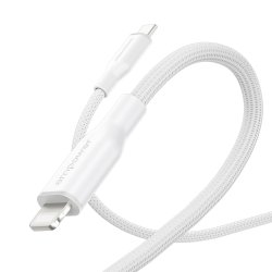 EMPOWER Racing 60W USB-C to Lightning Cable 1.2M SilverWhite
