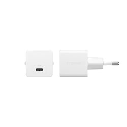 EMPOWER Turbo 30W Charger Single USB-C EU, Silver White