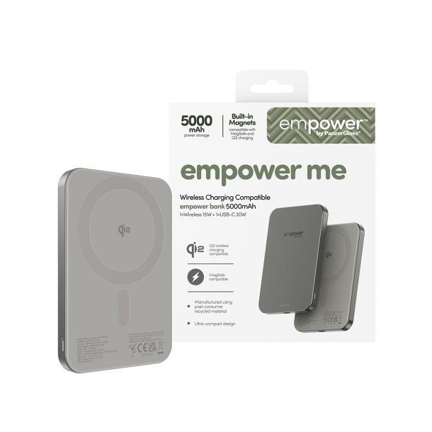 EMPOWER empower Bank | 5000mAh | Titanium