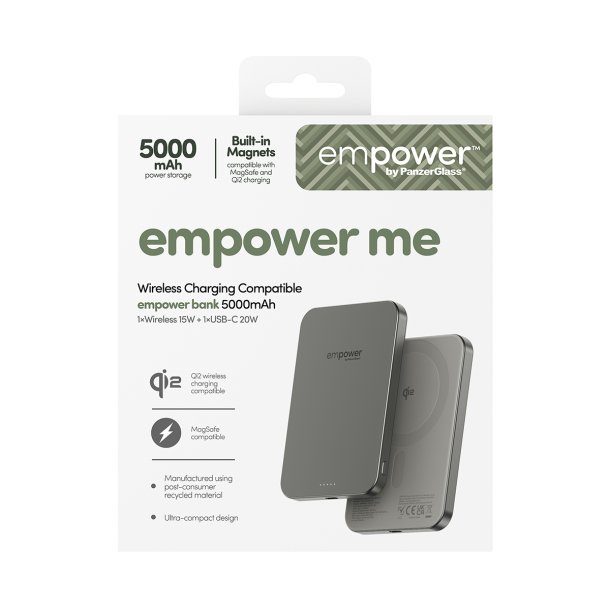 EMPOWER empower Bank | 5000mAh | Titanium