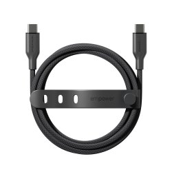 EMPOWER Racing 60W USB-C to USB-C Cable 2M, Space Black