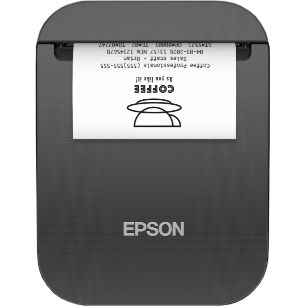 Epson TM-P20II (111): Mobile Receipt, Wi-Fi, USB-C, Black
