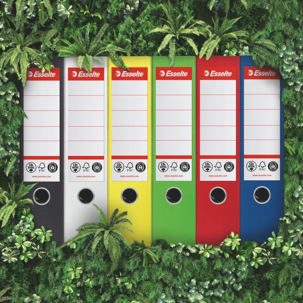 Brevordner No1 POB CO&sup2;-komp A4 75mm hvid