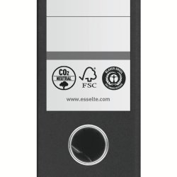 Brevordner No1 POB CO&sup2;-komp A4 75mm hvid