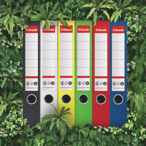 Brevordner No1 POB CO&sup2;-komp A4 50mm sort