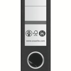 Brevordner No1 POB CO&sup2;-komp A4 50mm sort