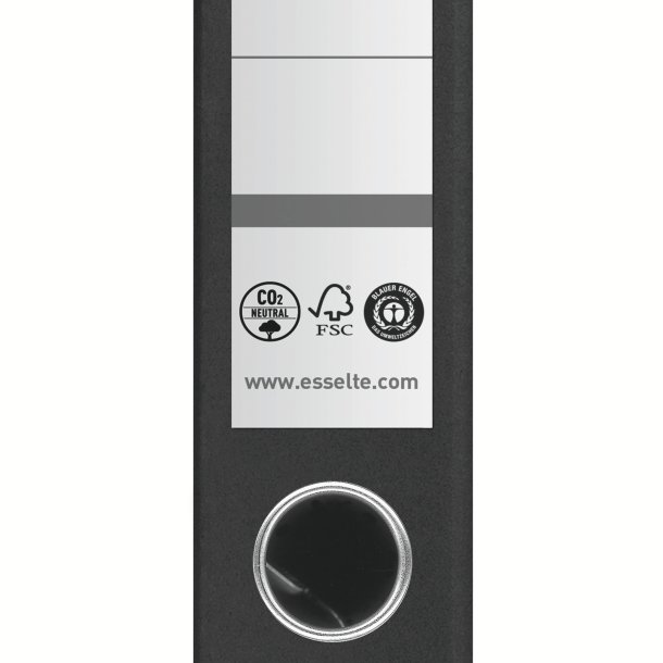 Brevordner No1 POB CO&sup2;-komp A4 50mm sort