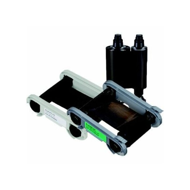 Badgy Blackflex ribbon black for paper cards