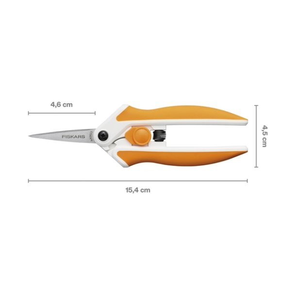 Fiskars saks softouch Micro-Tip 15cm
