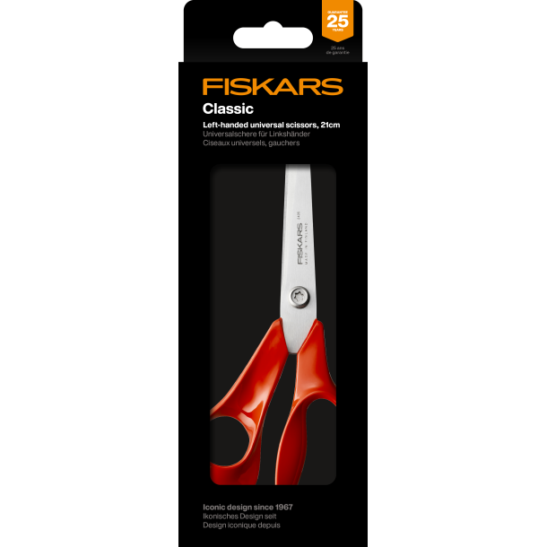 Fiskars saks universal 21cm venstre
