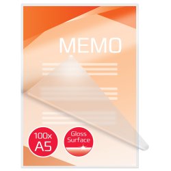 GBC Lamineringslomme 125my A5 (100)