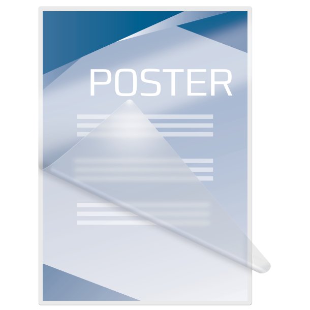 GBC Lamineringslomme mat 125my A3 (100)