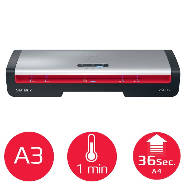 GBC Lamineringsmaskine 250HS Series 2 A3