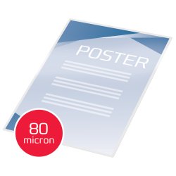 GBC Lamineringslomme 80my A3 (100)