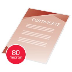 GBC Lamineringslomme 80my A4 (100)